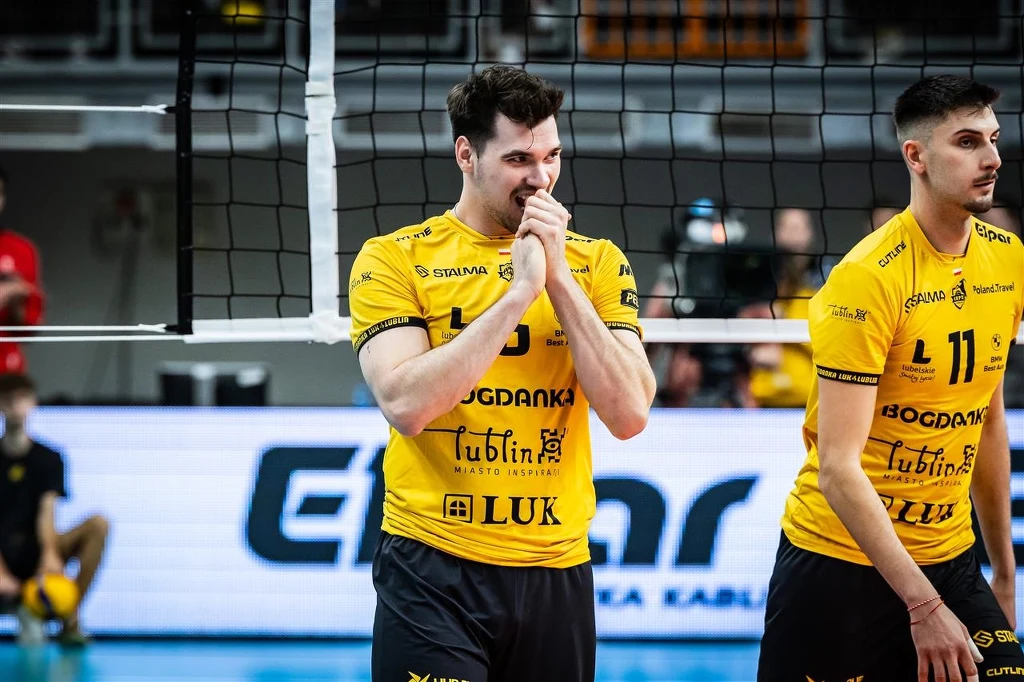 Mikołaj Sawicki, przyjmujący Bogdanki LUK Lublin Mikołaj Sawicki, przyjmujący Bogdanki LUK Lublin