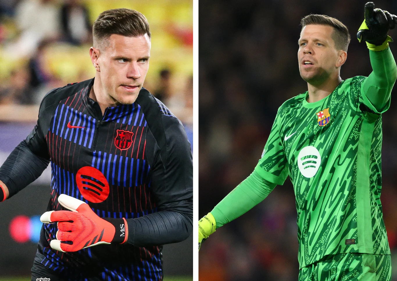 Marc-Andre ter Stegen i Wojciech Szczęsny Marc-Andre ter Stegen i Wojciech Szczęsny