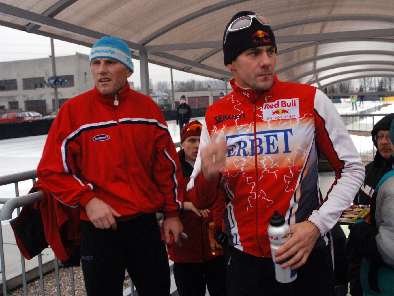 Jaromir Radke (po lewej) i Paweł Zygmunt w 2003 roku