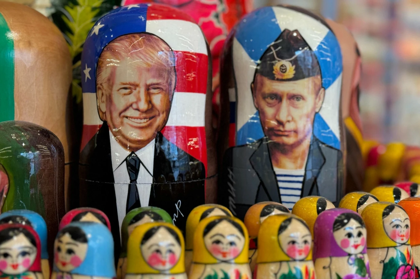 Donald Trump negocjuje z Władimirem Putinem Donald Trump negocjuje z Władimirem Putinem