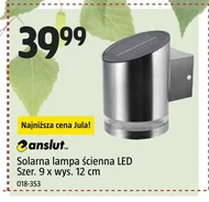 Lampa solarna Anslut