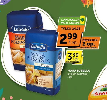 Lubella Mąka puszysta tortowa typ 450 1 kg