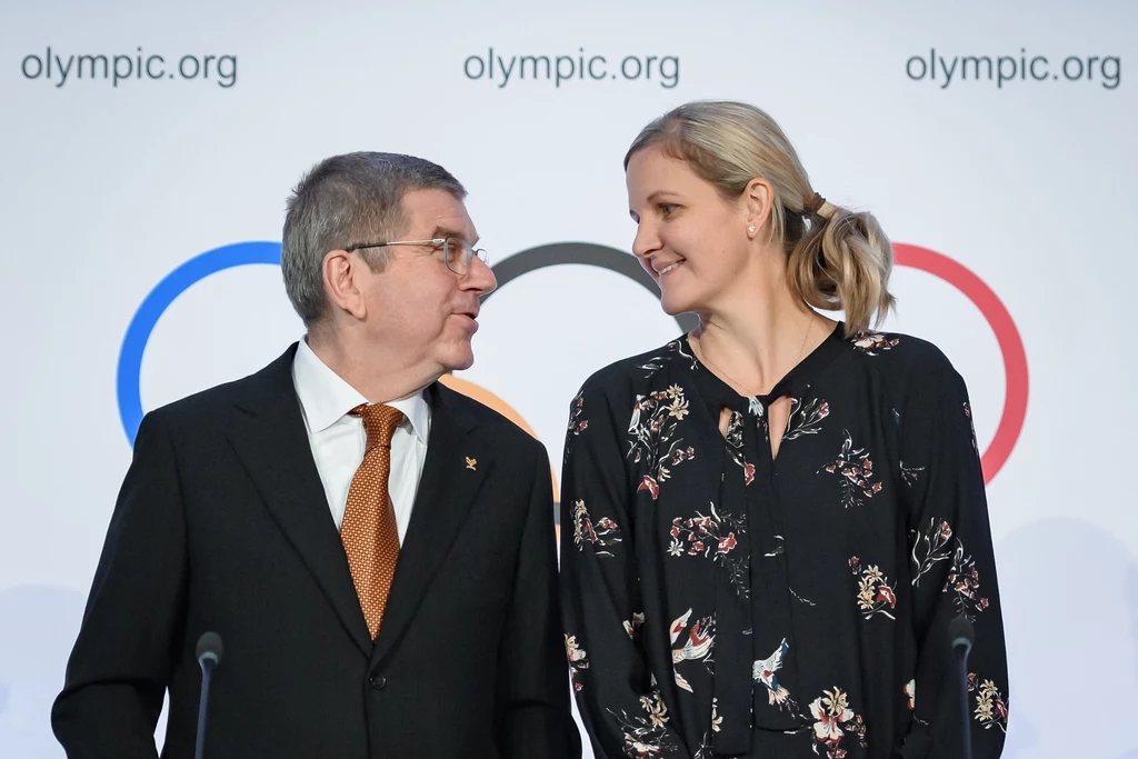 Thomas Bach i Kirsty Coventry Thomas Bach i Kirsty Coventry