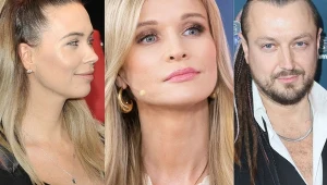 Od lewej: Sandra Kubicka, Joanna Krupa, Aleksander Milwiw-Baron