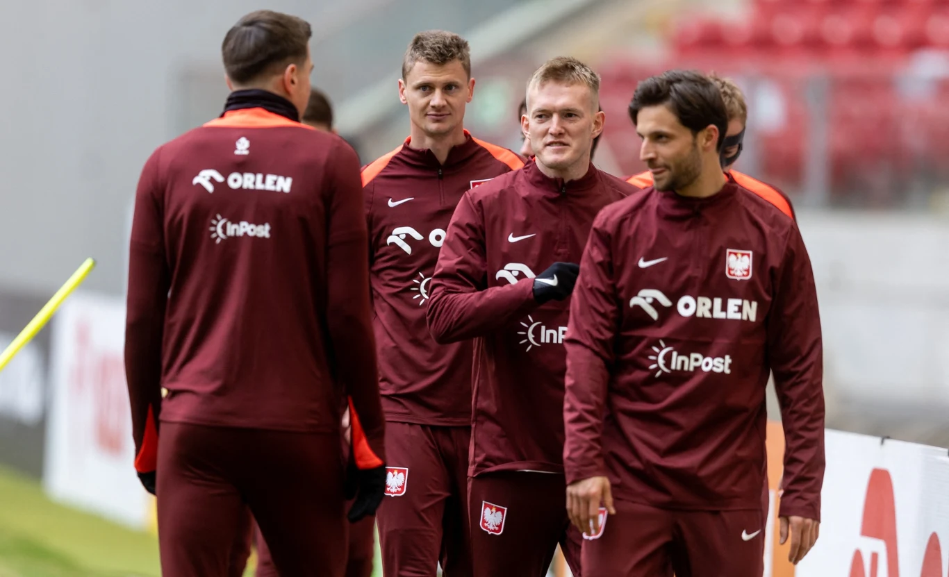 Trening reprezentacji Polski Trening reprezentacji Polski
