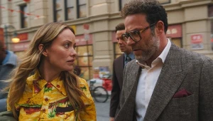 Olivia Wilde i Seth Rogen w serialu "Studio"