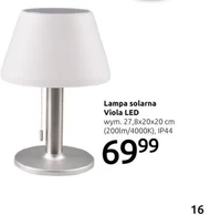 Lampa solarna Viola