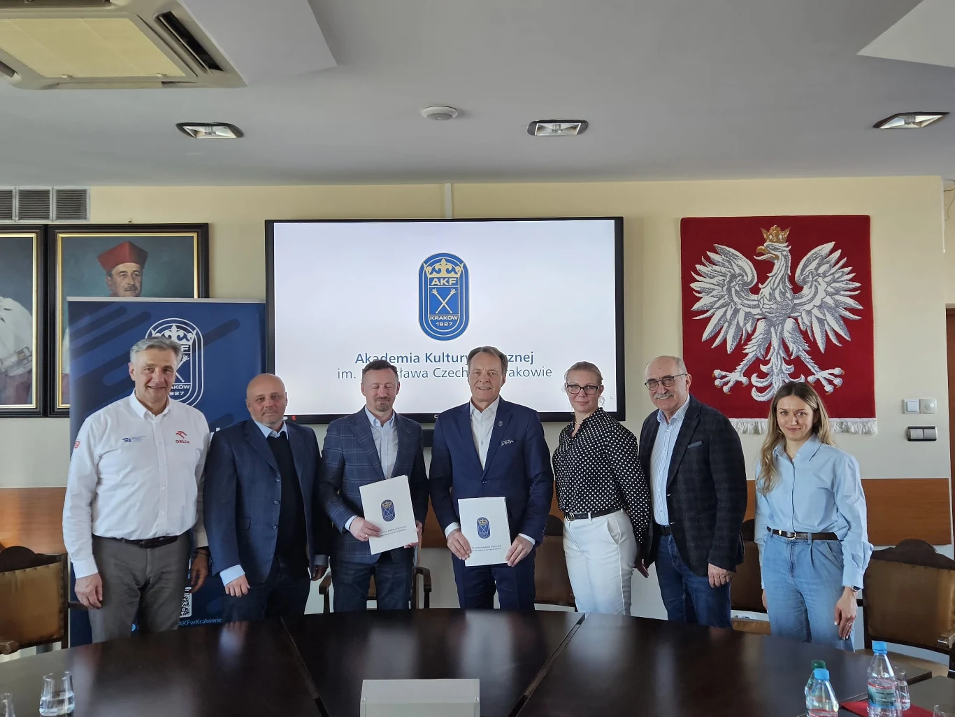 Podpisanie umowy pomiędzy PZN i Orlen Centrum Innowacji w Sportach Zimowych, a Akademią Kultury Fizycznej im. Bronisława Czecha w Krakowie