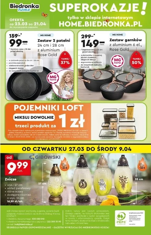 Nowe promocje od Biedronka Home! Nowe promocje od Biedronka Home!