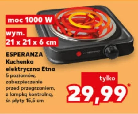 Kuchenka elektryczna Esperanza