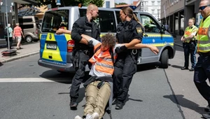 Podczas demonstracji aktywistów w Berlinie ok. dwa lata temu policja brutalnie rozprawiła się z demonstrantami