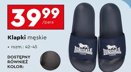 Klapki męskie Lonsdale