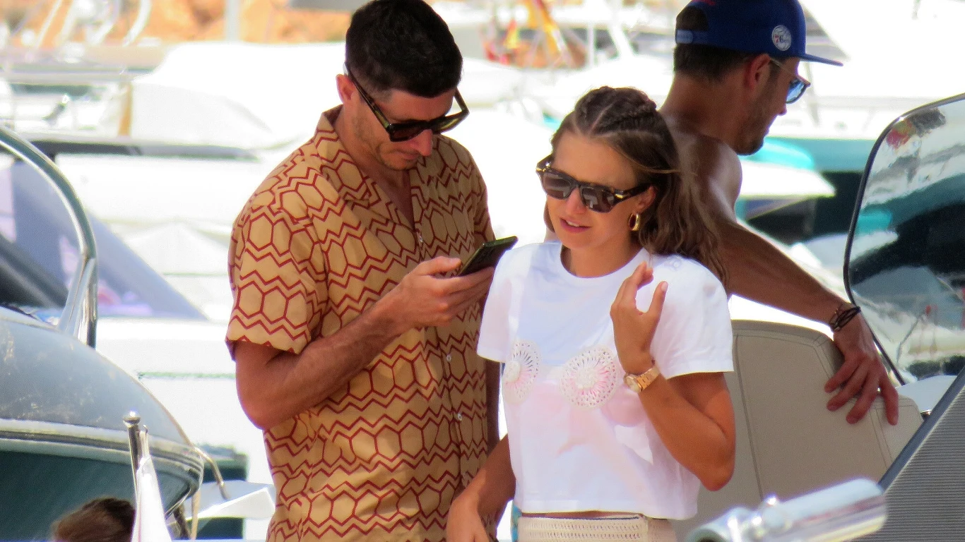 Anna i Robert Lewandowscy