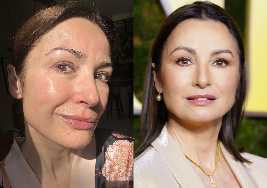 Joanna Brodzik bez makijażu Joanna Brodzik bez makijażu