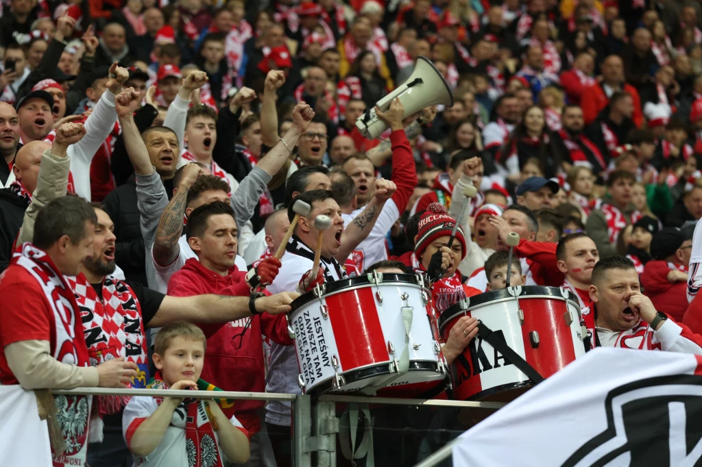 Kibice na PGE Narodowym