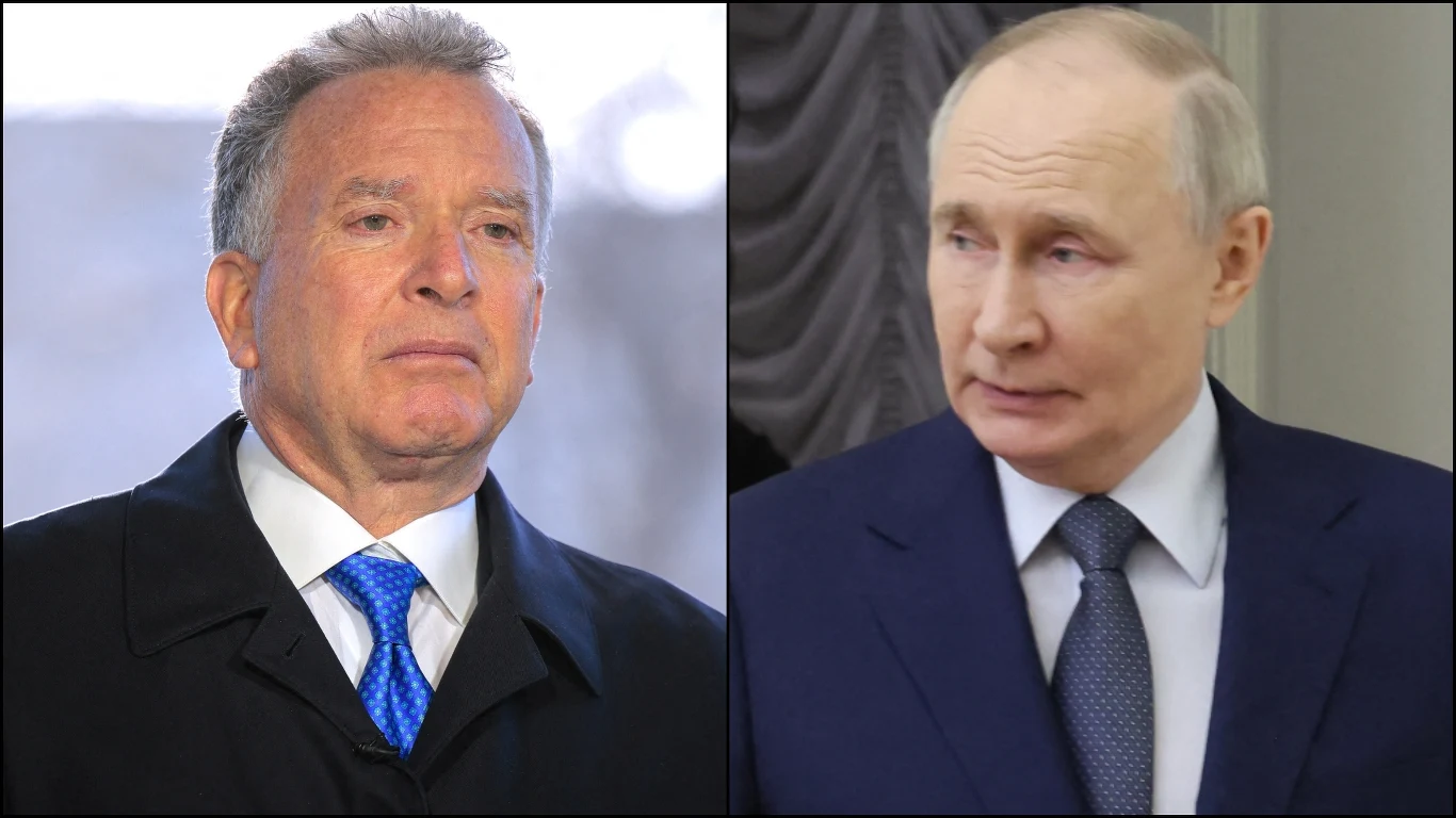 Steve Witkoff twierdzi, że Putin modlił się za Trumpa Steve Witkoff twierdzi, że Putin modlił się za Trumpa