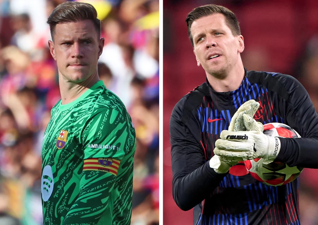 Marc-Andre ter Stegen i Wojciech Szczęsny Marc-Andre ter Stegen i Wojciech Szczęsny
