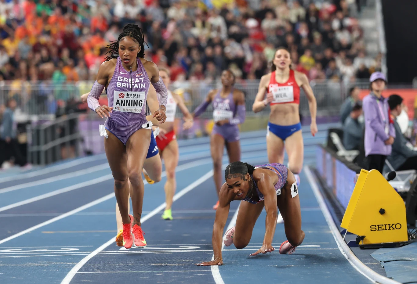 Amber Anning mistrzynią świata, Alexis Holmes druga. A Justyna Święty-Ersetic - piąta