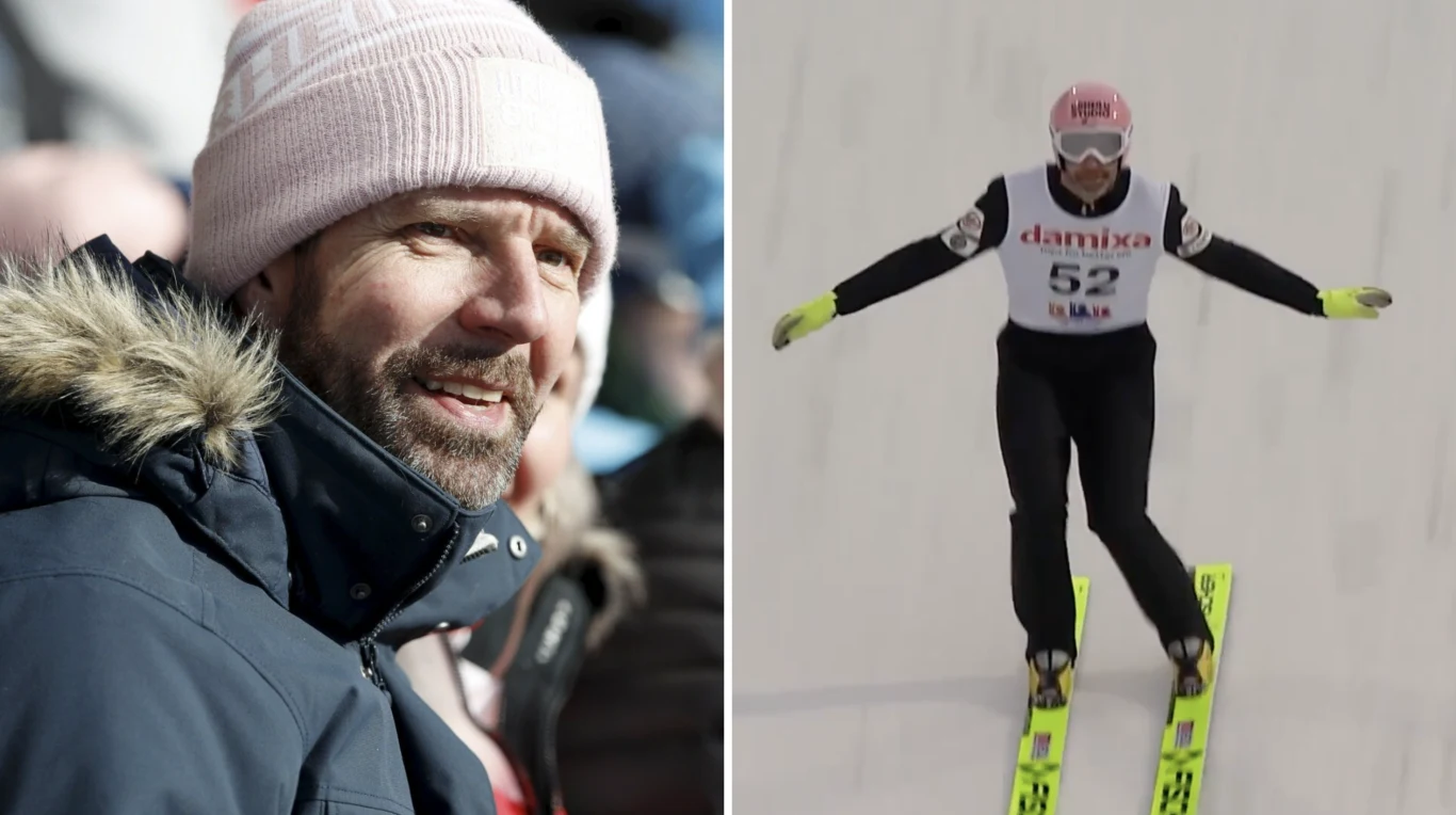 Janne Ahonen wrócił na skocznię Janne Ahonen wrócił na skocznię