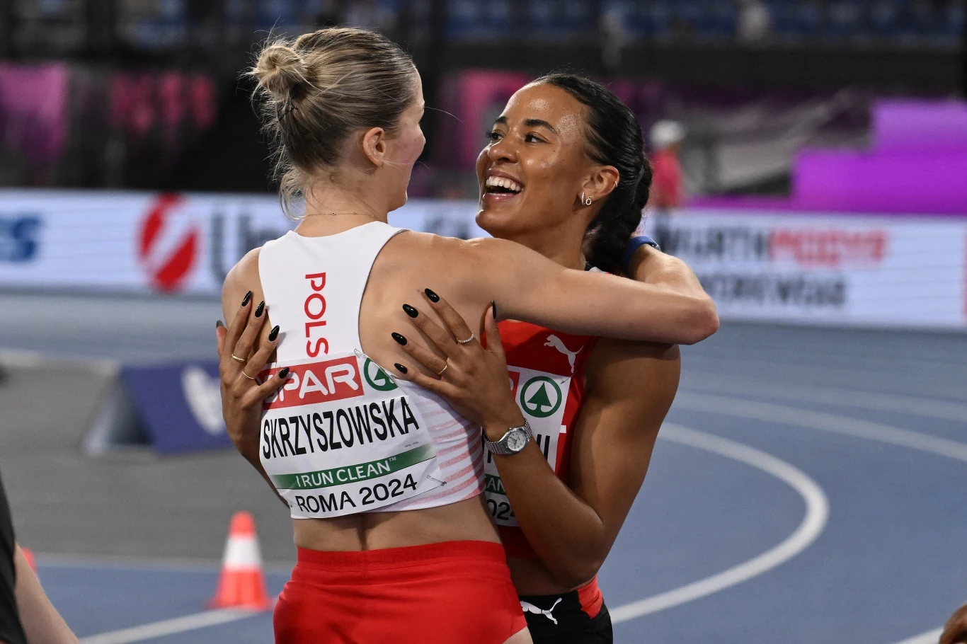 Pia Skrzyszowska w biegu eliminacyjnym lepsza od Ditaji Kambundji