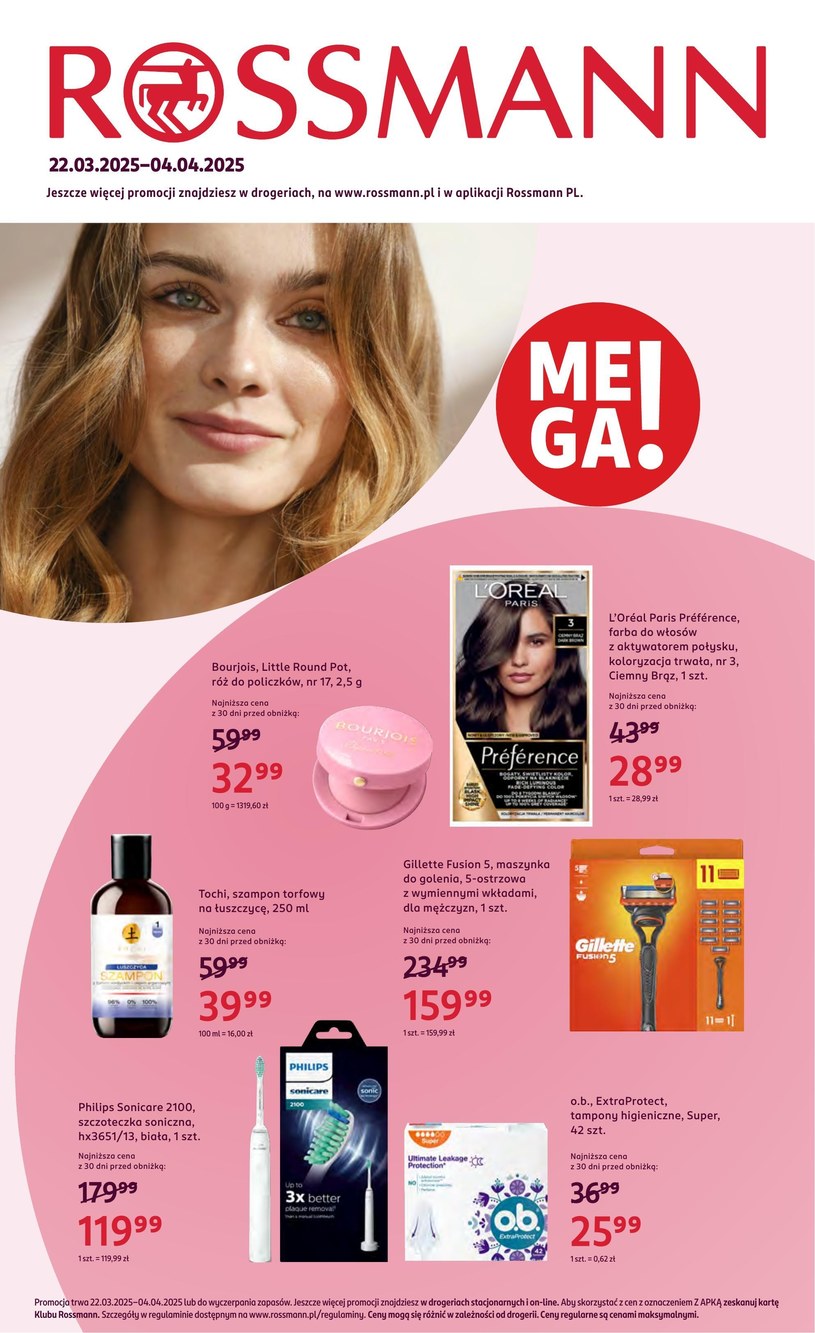 Gazetka promocyjna Rossmann - ważna od 22. 03. 2025 do 04. 04. 2025