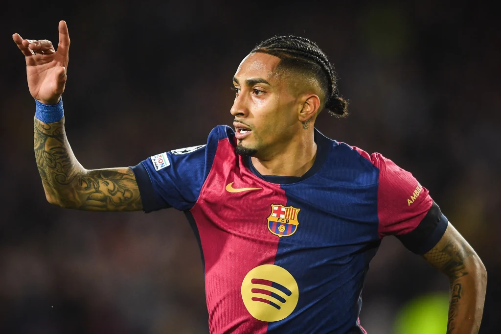 Raphinha, kapitan Barcelony i pierwszoplanowa postać reprezentacji Brazylii