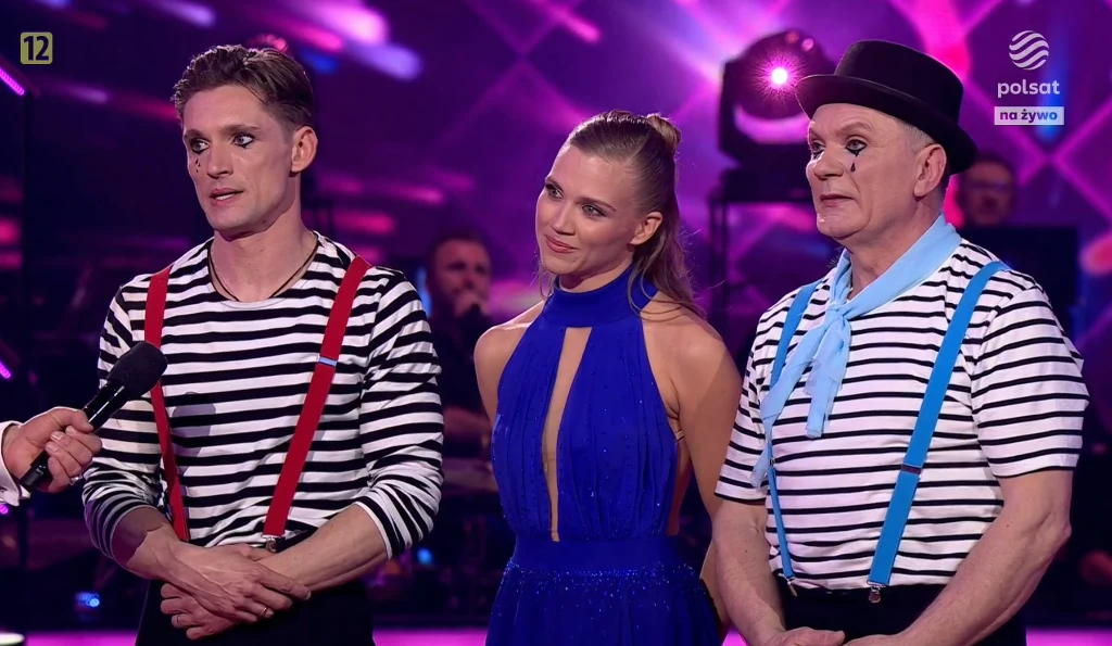 Taniec z gwiazdami -Filip Gurłacz, Agnieszka Kaczorowska i tata Grzegorz