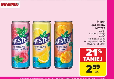 Napój gazowany Nestea