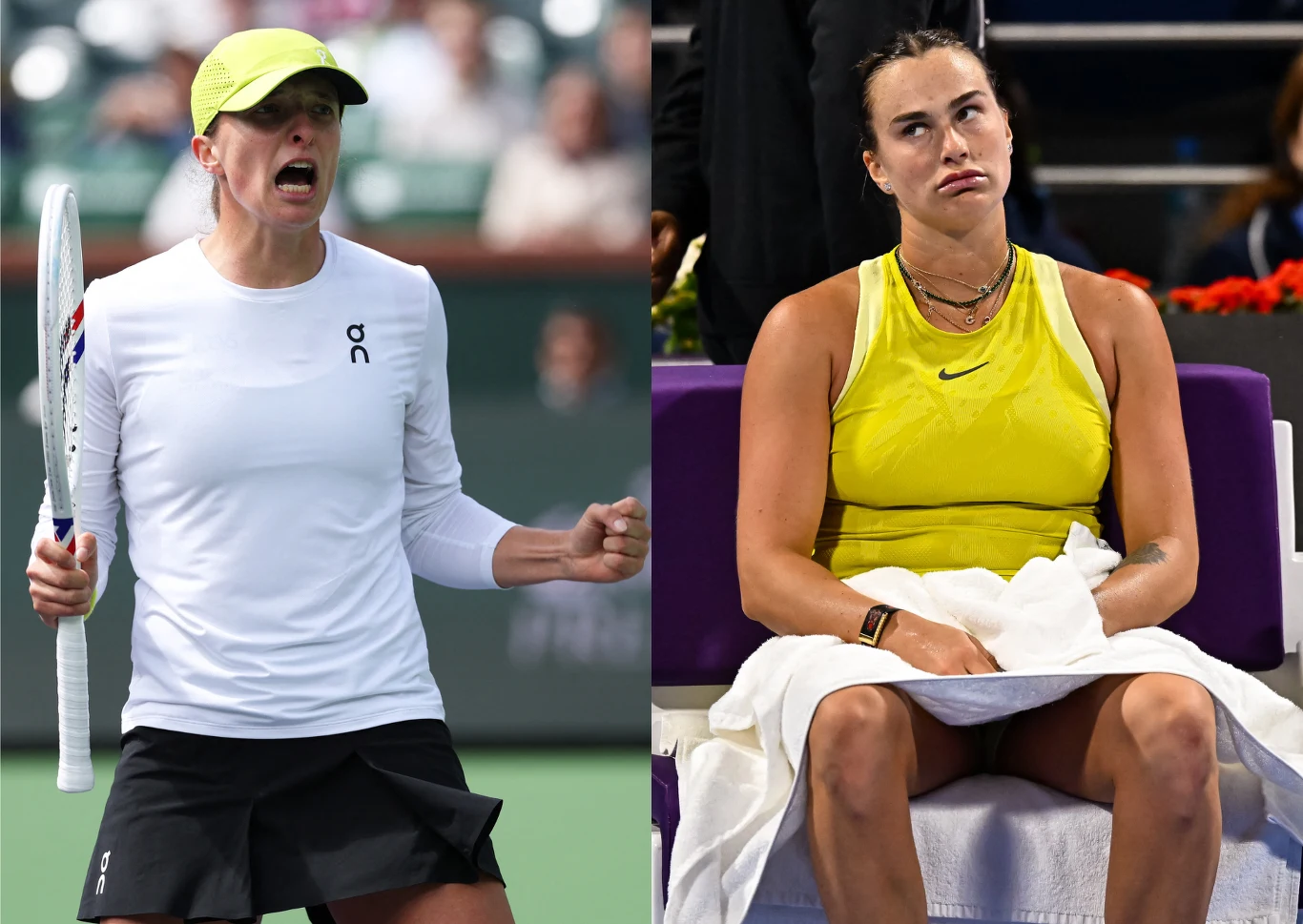 Iga Świątek goni w rankingu WTA Race Arynę Sabalenkę