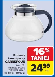 Dzbanek żaroodporny Carrefour