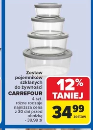 Pojemniki na żywność Carrefour