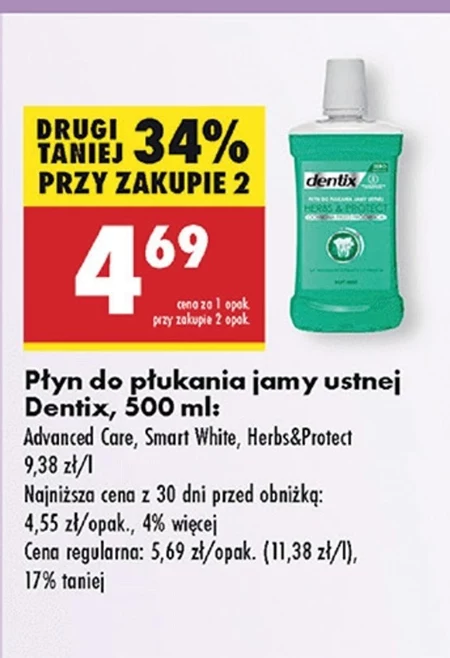 Płyn do płukania Dentix