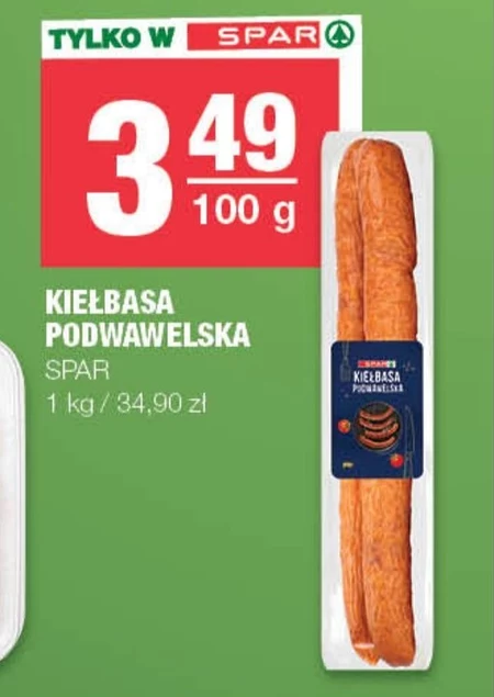 Kiełbasa podwawelska SPAR