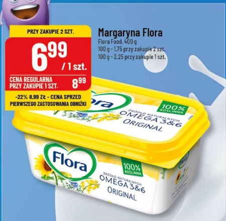 Flora Original Tłuszcz do smarowania 400 g