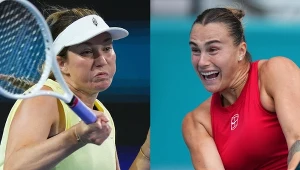 Mecz Sabalenka - Collins zakończony po dwóch setach. Obrończyni tytułu za burtą