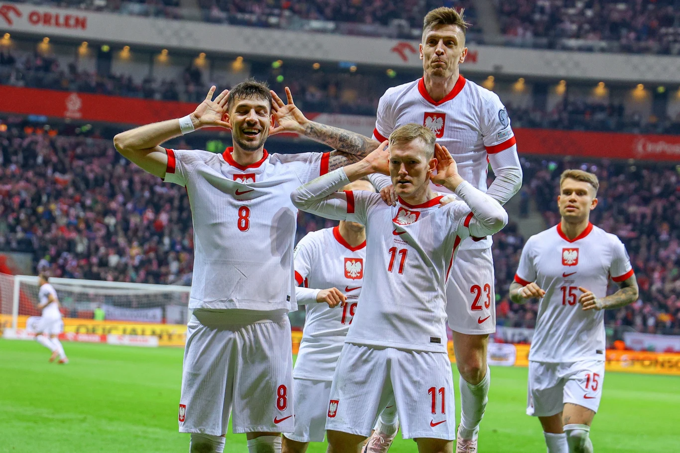 Tak Polacy cieszyli się z bramki z Maltą Tak Polacy cieszyli się z bramki z Maltą