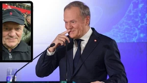 Donald Tusk mecz Polska - Malta obejrzał z trybun (Źródło: AFP/x.com/donaldtusk)