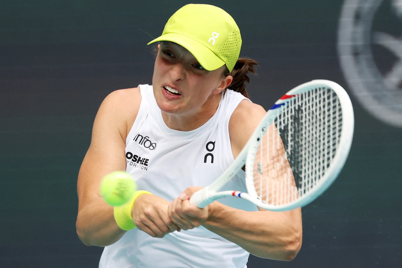 Iga Świątek rywalizowała z Eliną Switoliną o ćwierćfinał WTA 1000 w Miami