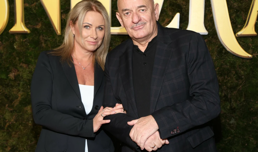 Marcin Daniec z żoną Dominiką