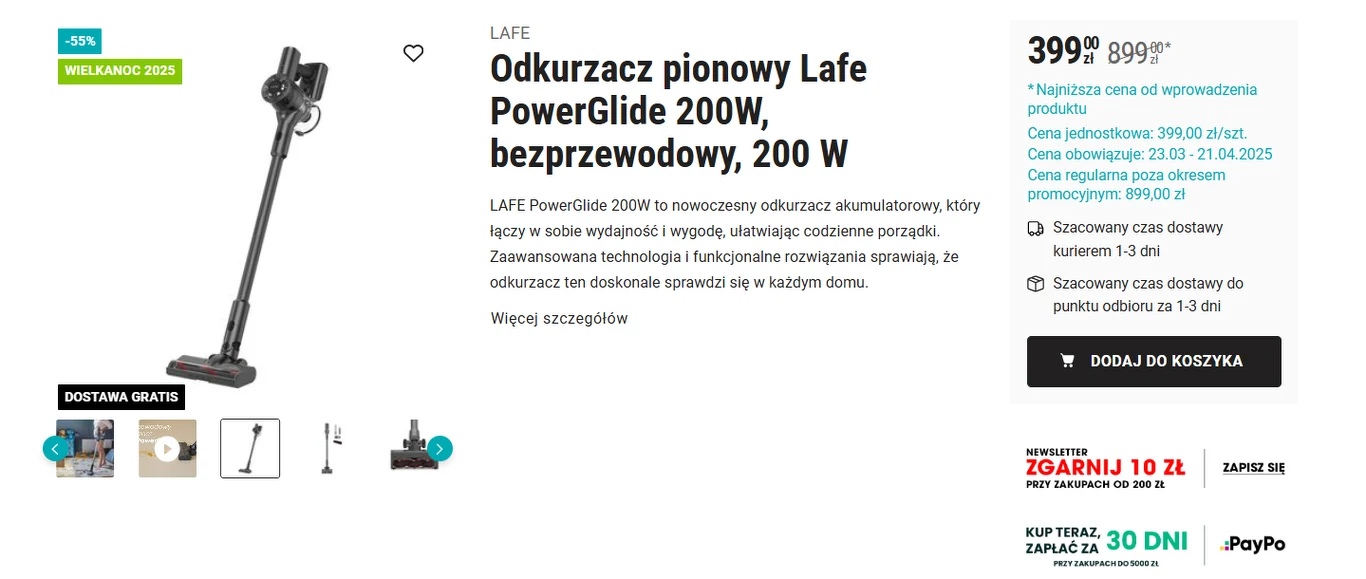 Odkurzacz bezprzewodowy 500 zł taniej w Biedronce! Takiej promocji jeszcze nie było! Odkurzacz bezprzewodowy 500 zł taniej w Biedronce! Takiej promocji jeszcze nie było!