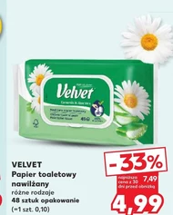 Papier nawilżany Velvet