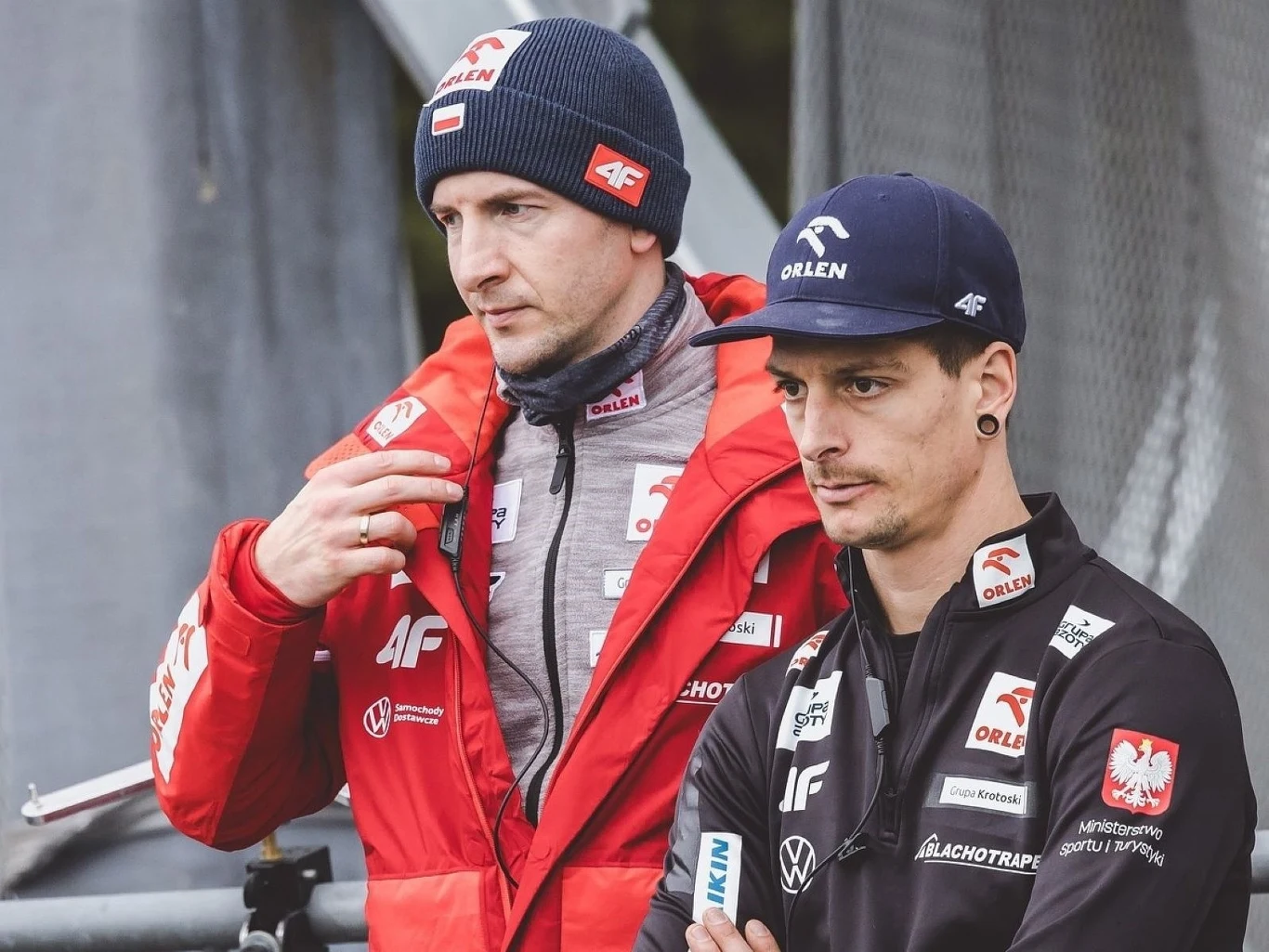 Wojciech Topór (po lewej) i Thomas Thurnbichler