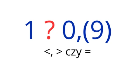 ​Co jest większe? Większość osób w ciągu sekundy poda wynik. I się pomyli