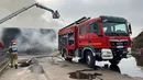 Pali się składowisko odpadów w pow. kamieńskim na północnym zachodzie Polski
