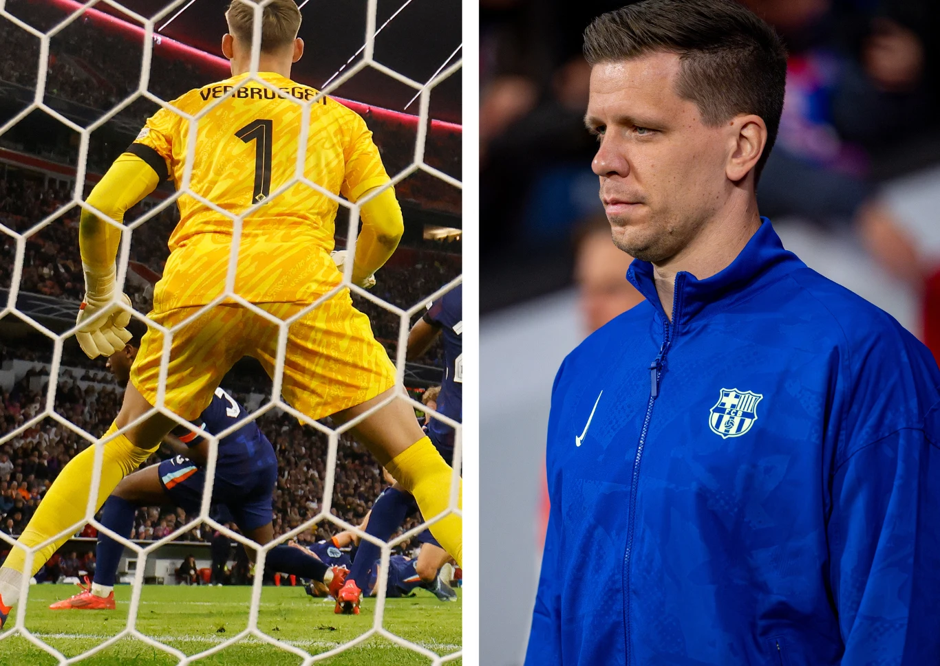 Bart Verbruggen i Wojciech Szczęsny Bart Verbruggen i Wojciech Szczęsny