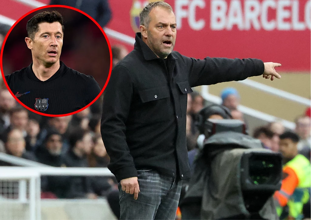 Robert Lewandowski i Hansi Flick Robert Lewandowski i Hansi Flick