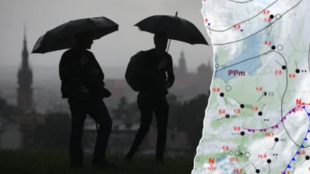 Środa będzie pochmurna i deszczowa w wielu miejscach kraju. Rano na południowym wschodzie występują mgły