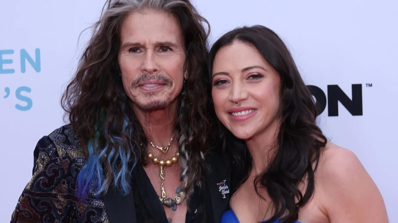 Steven Tyler i Aimee Preston Steven Tyler i Aimee Preston