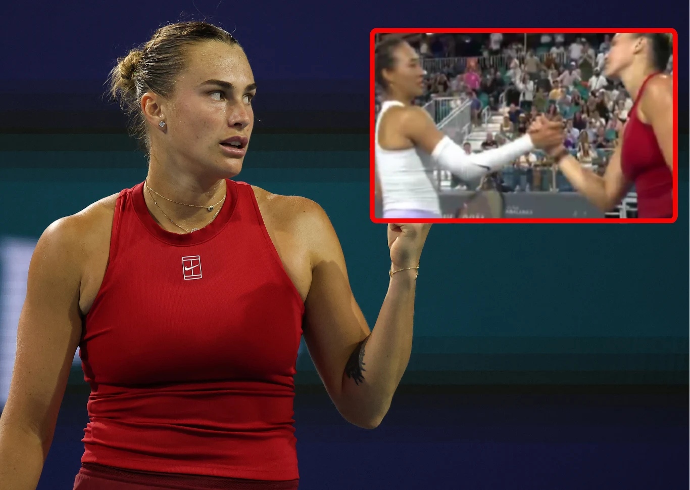 Aryna Sabalenka i Qinwen Zheng Aryna Sabalenka i Qinwen Zheng