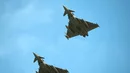 Do Polski przyleciały myśliwce Eurofighter Typhoon z Wielkiej Brytanii. To jasny sygnał dla Rosji (zdjęcie ilustracyjne)